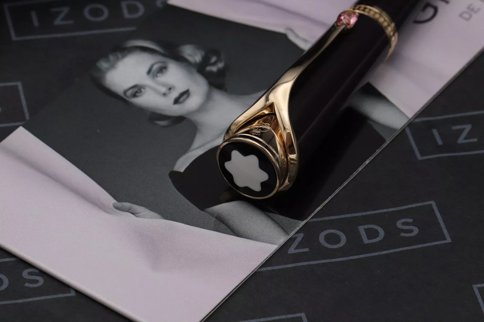Montblanc Princesse Grace de Monaco Purple Ballpoint Pen image 5