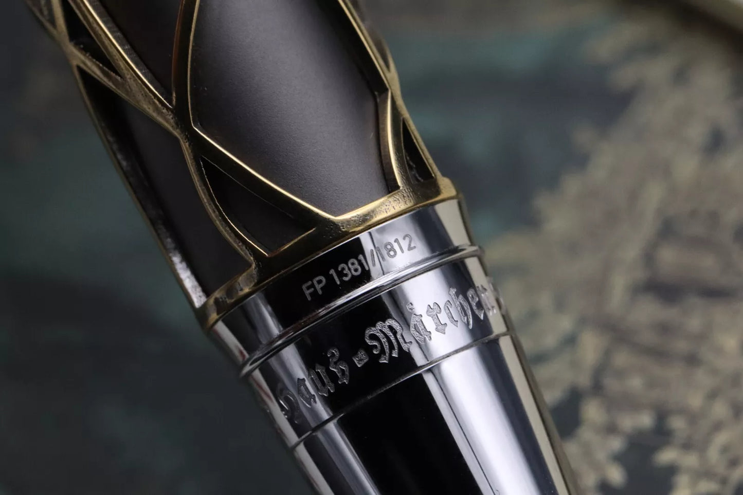 Montblanc Writers Edition Homage to Brothers Grimm 1812 Fountain Pen INKED ONCE image 13