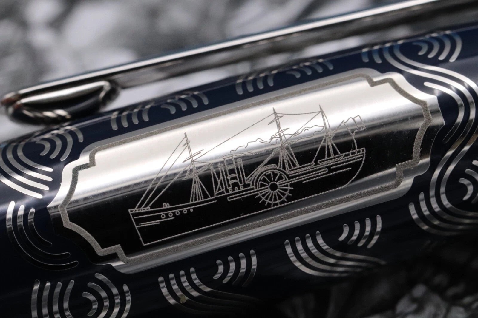 Montblanc LeGrand Around the World in 80 Days Solitaire Fountain Pen -INKED ONCE image 9