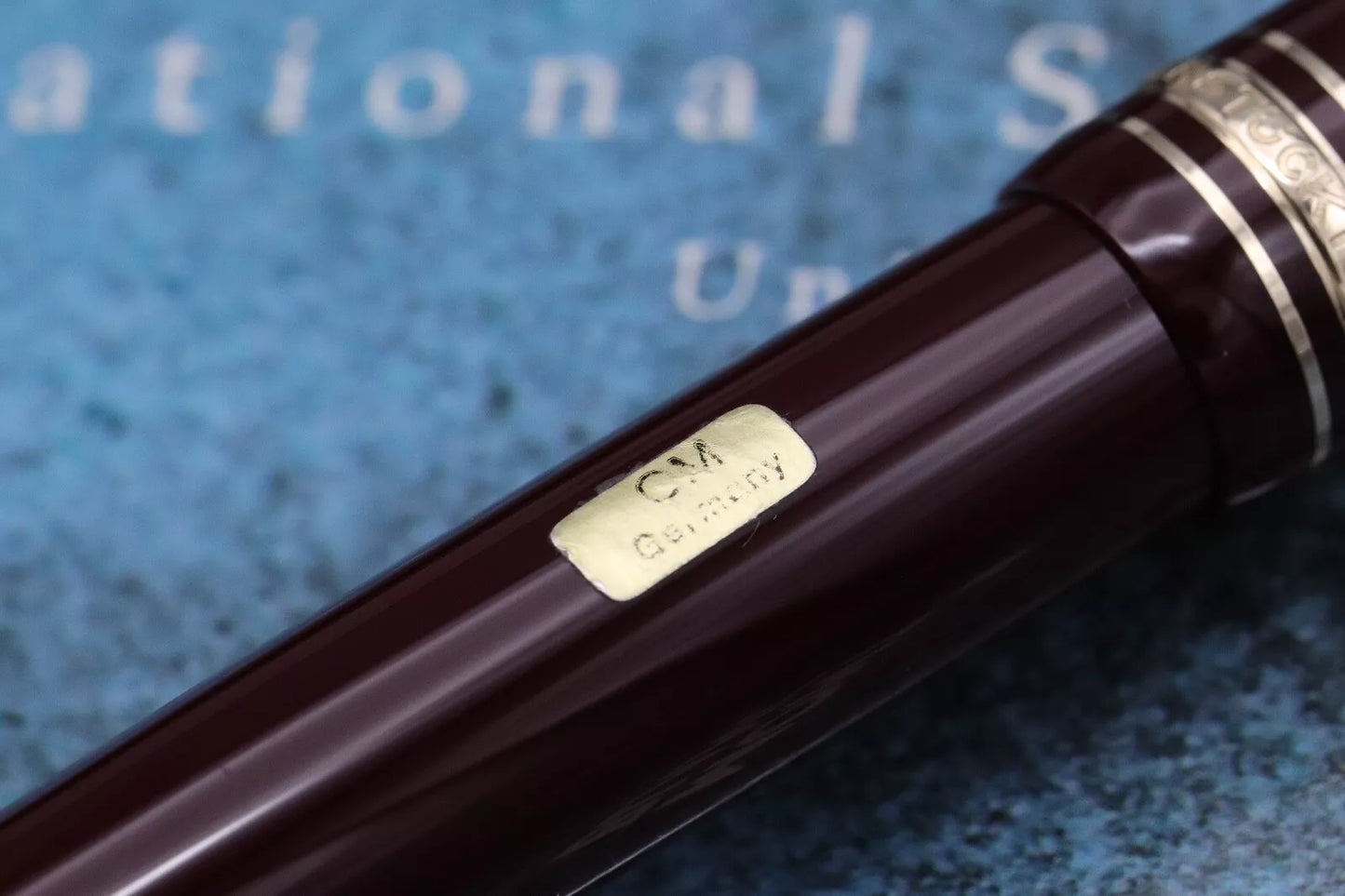 Montblanc Meisterstuck 146 LeGrand Bordeaux Fountain Pen - 1991-92 - OM Nib image 2
