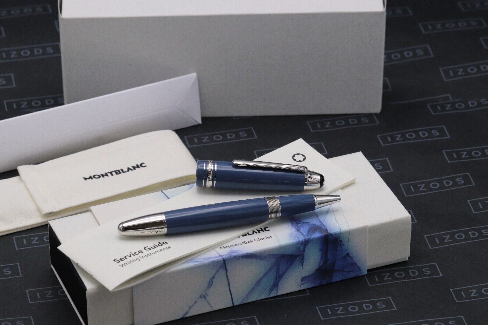 Montblanc Meisterstuck 162 LeGrand Glacier Rollerball Pen image 0