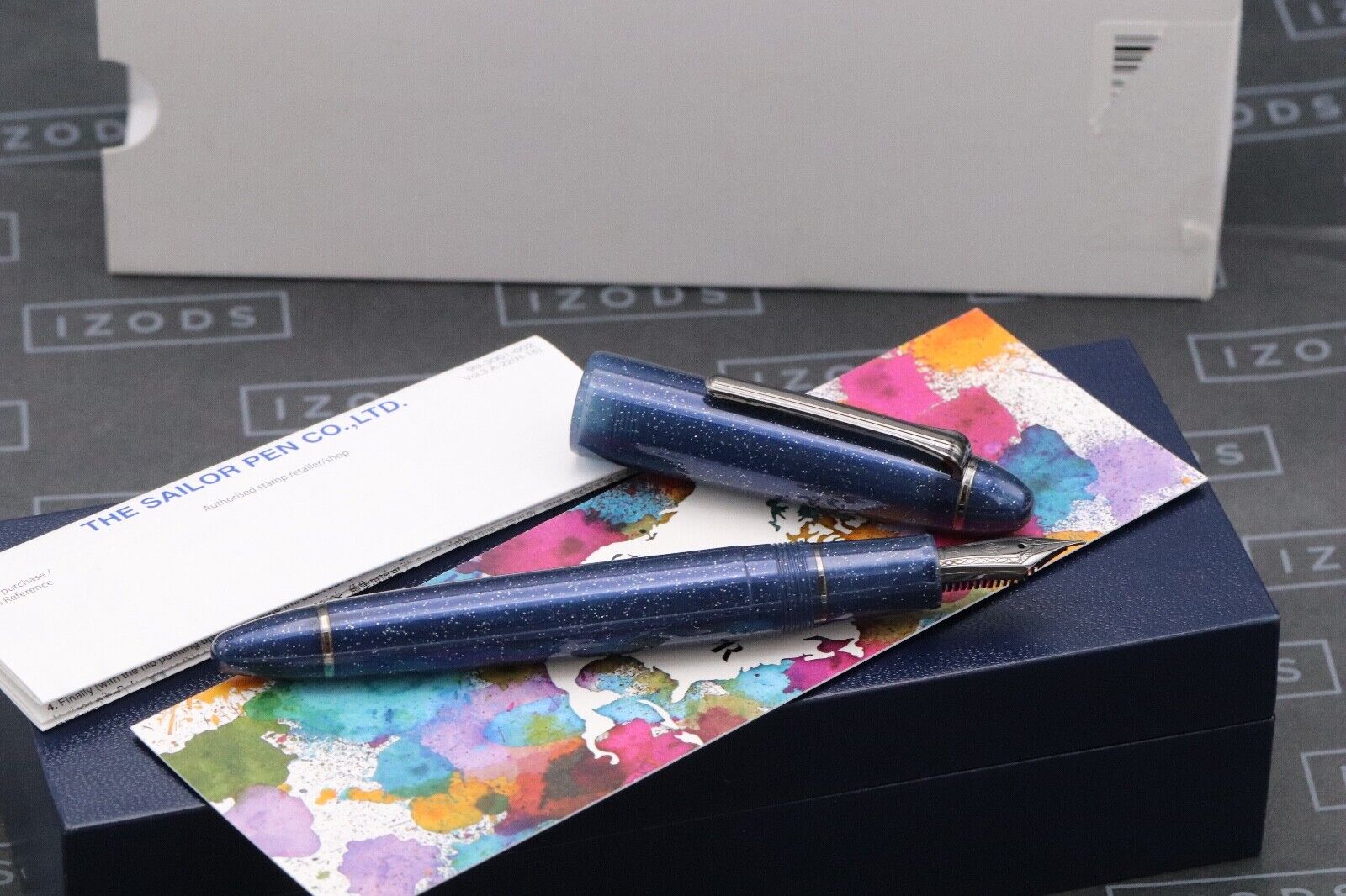 Sailor 1911L Ringless Galaxy Pleiades Fountain Pen - Medium-Fine Nib image 1