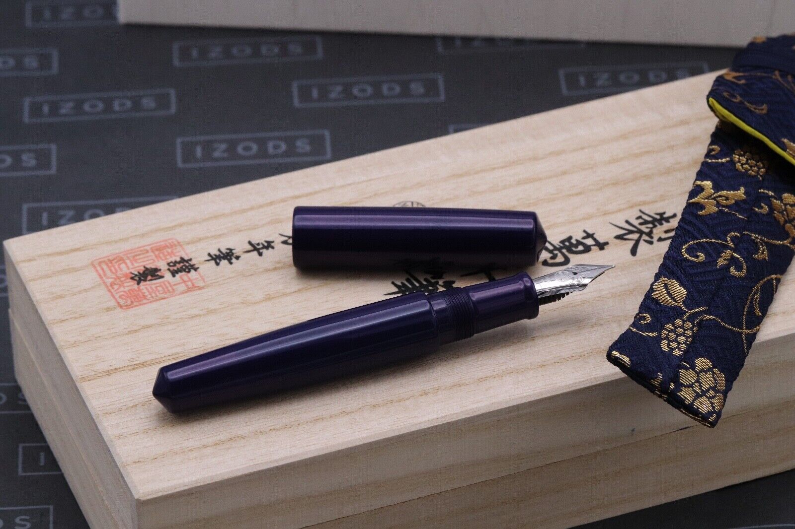 Nakaya Piccolo Cigar Shobu Fountain Pen - UNUSED - Medium Nib image 1