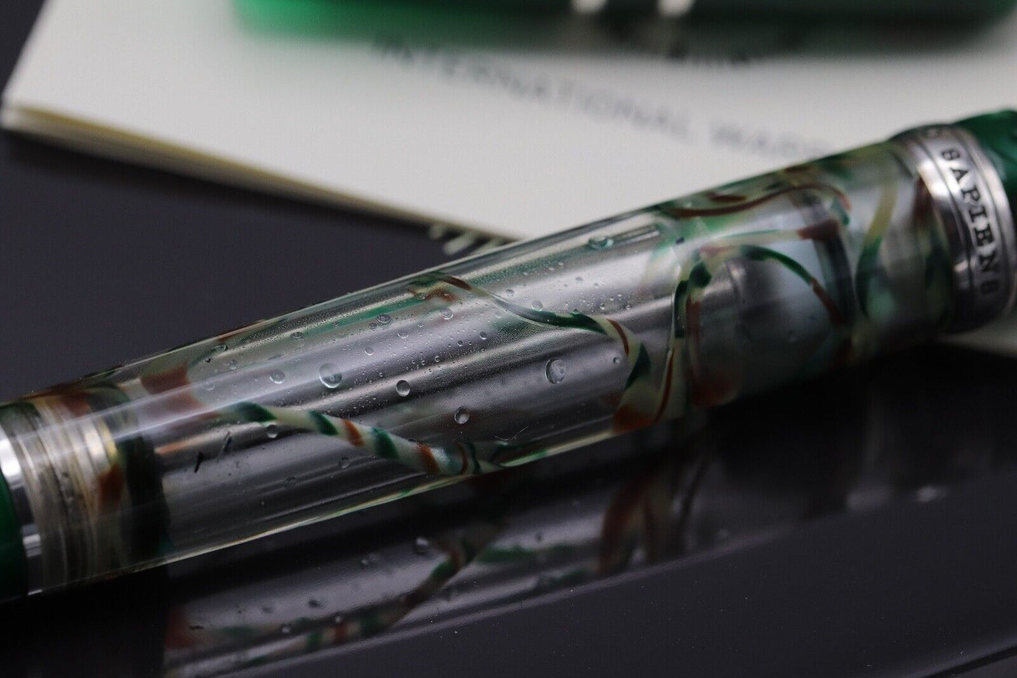 Visconti Homo Sapiens Florentine Hills LE Fountain Pen - 23k 1.3 Stub image 2