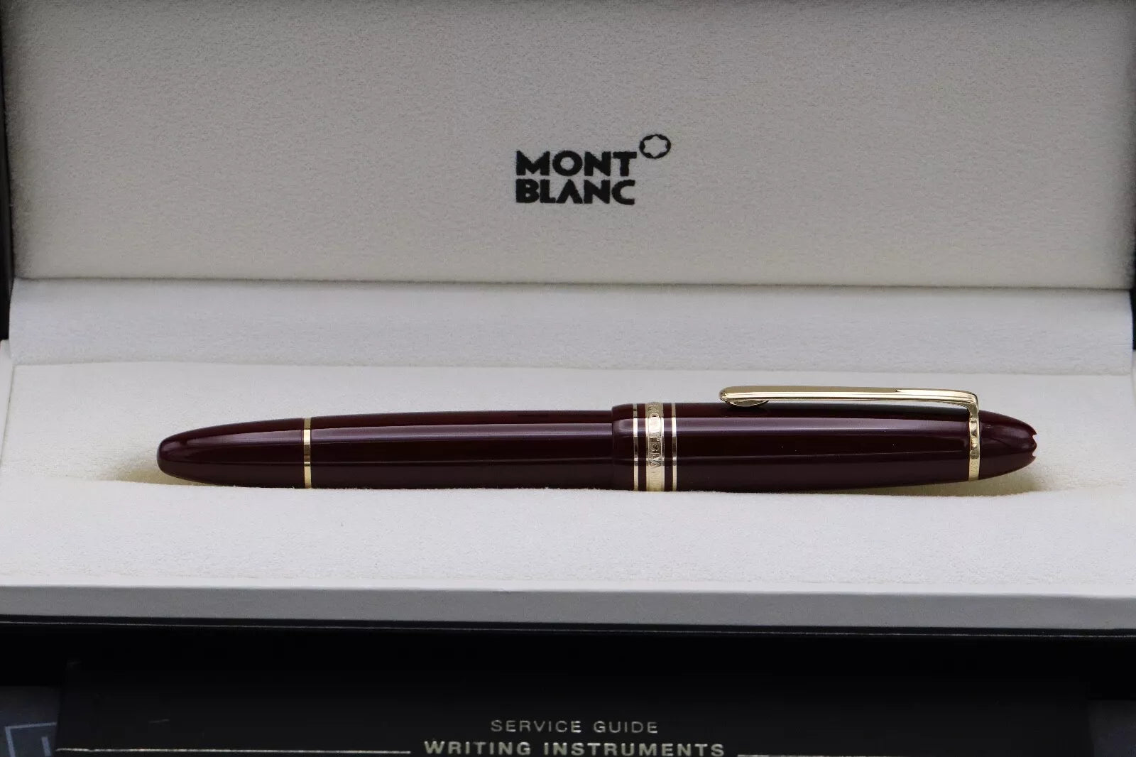 Montblanc Meisterstuck 146 LeGrand Bordeaux Fountain Pen - UNUSED - 1991-92 image 7