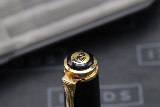 Pelikan Souveran M800 Green Black Fountain Pen - 1987-1988 - 14C Nib image 4