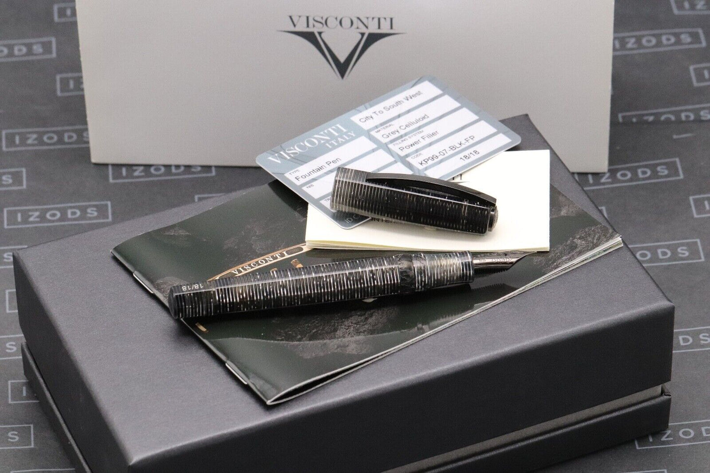 Visconti-Chatterley City Celluloid Black DLC LE18 Fountain Pen image 0