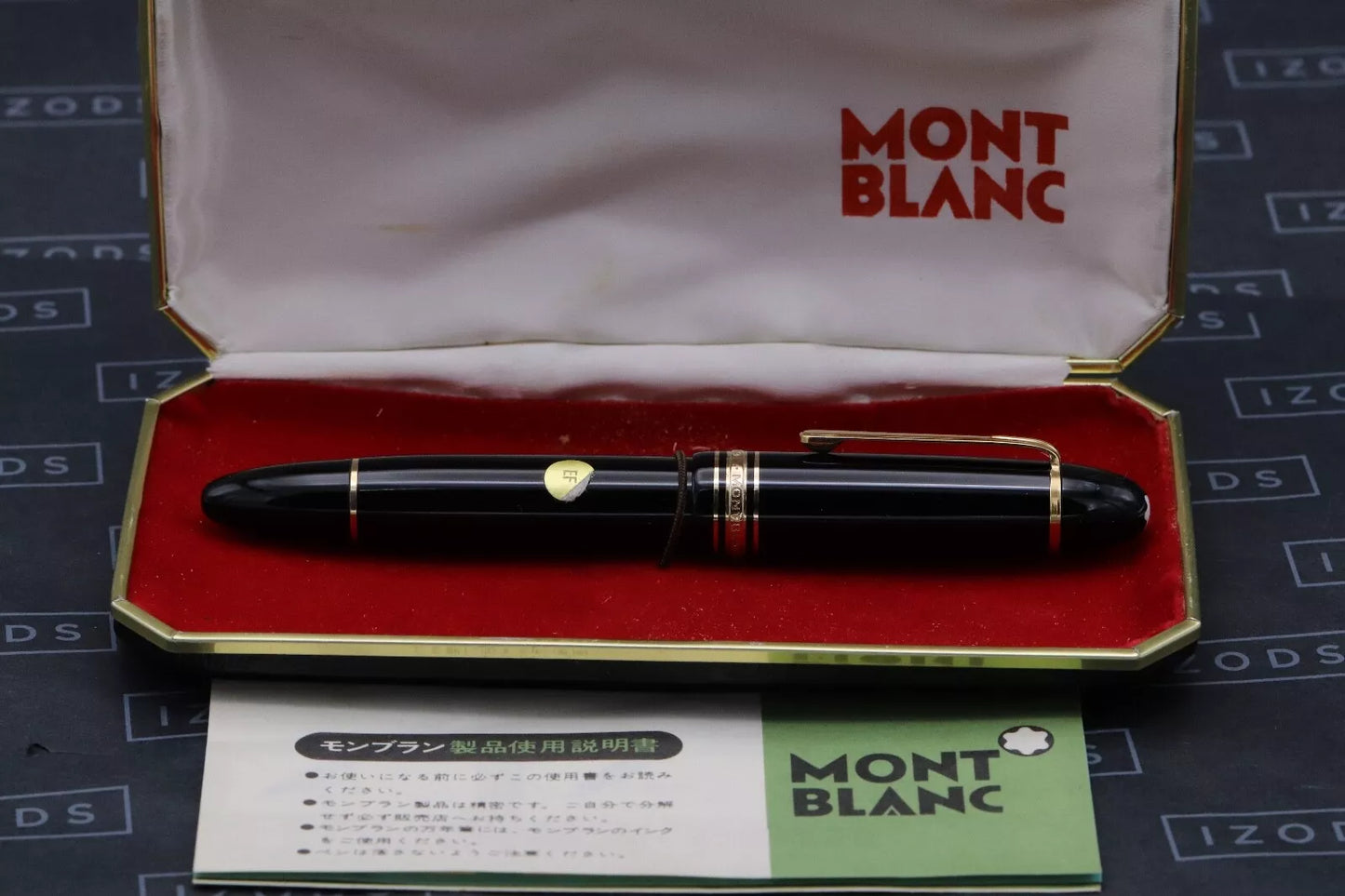 Montblanc Meisterstuck 149 Gold-Coated Fountain Pen - 1969-72 - 14C EF Nib image 1