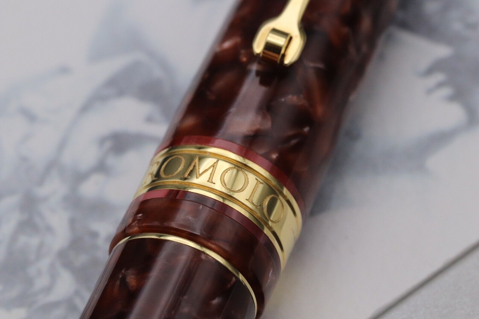 Leonardo Momento Zero Kings of Rome Romolo Limited Edition Fountain Pen image 4
