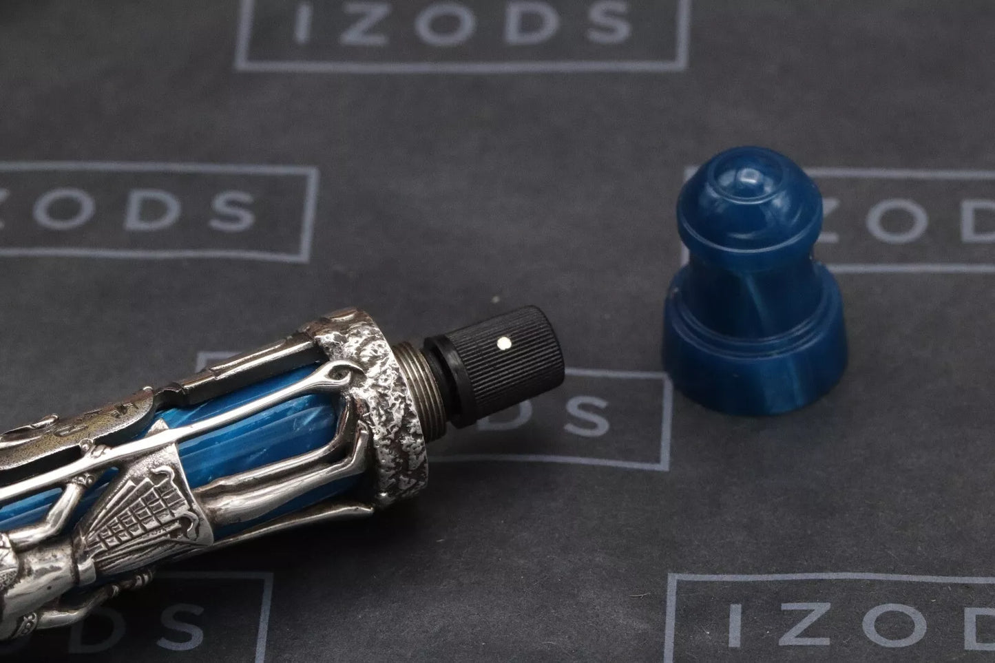 Montegrappa Luxor Blue Nile Celluloid Limited Edition Fountain Pen - Fully Overhauled by Montegrappa 2025 image 7