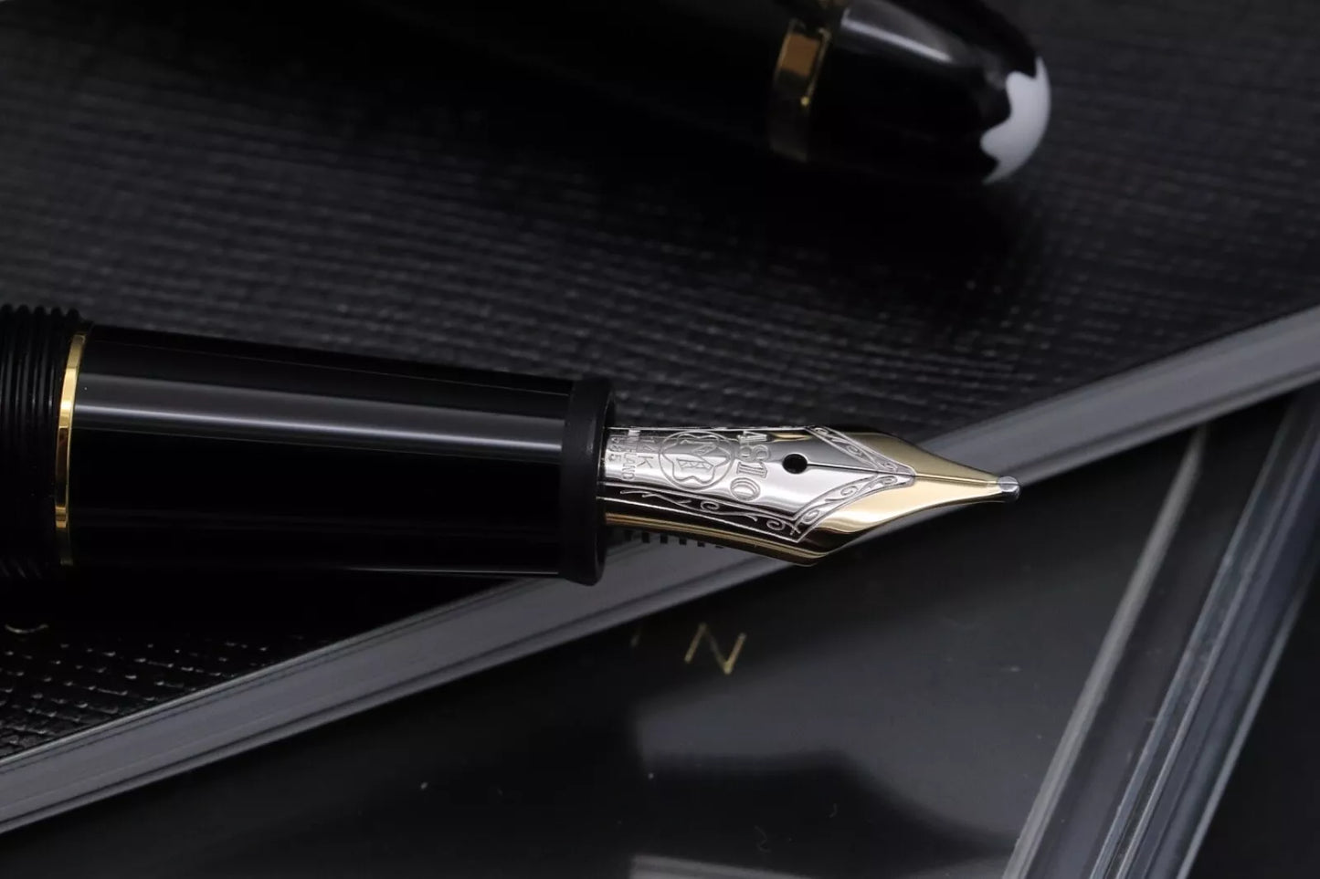 Montblanc Meisterstuck Chopin Classique Gold Line Fountain Pen - UNUSED image 9