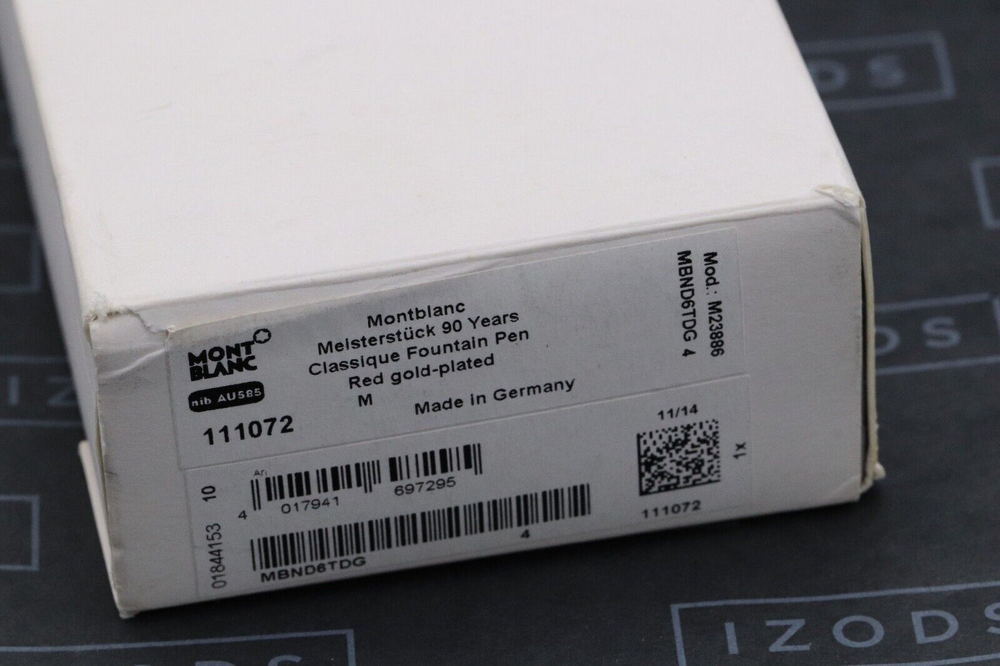 Montblanc Meisterstuck Classique 90 Years Fountain Pen - Serviced by MB Dec 2023 image 6