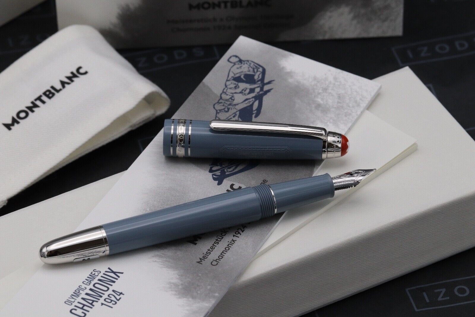 Montblanc Meisterstück x Chamonix Olympics 1924 Classique Fountain Pen - UNUSED image 1