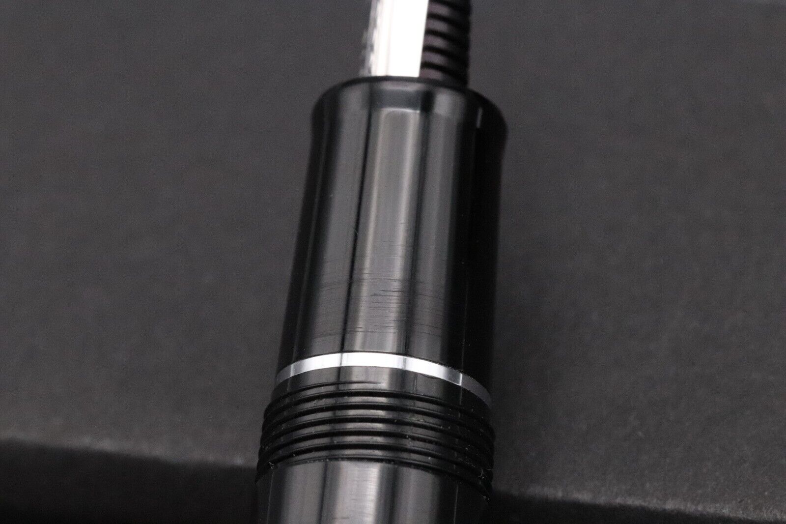 Sailor Pro Gear Red Black Marble Ebonite Fountain Pen - H-F Nib image 3