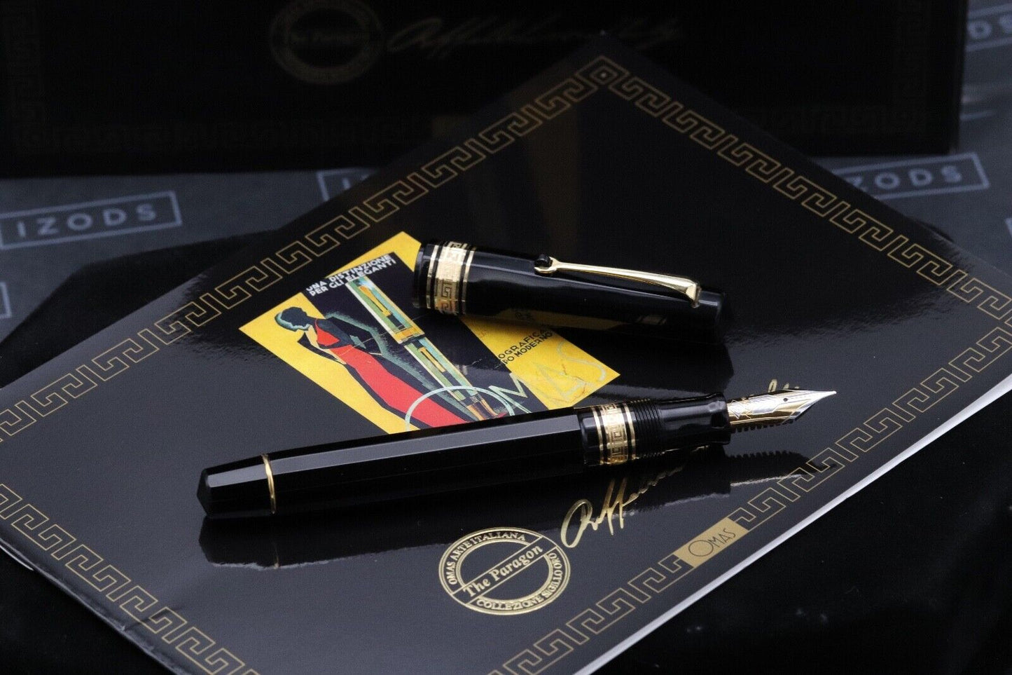 Omas Paragon 'The Golden Seal' Limited Edition Fountain Pen - UNUSED image 1