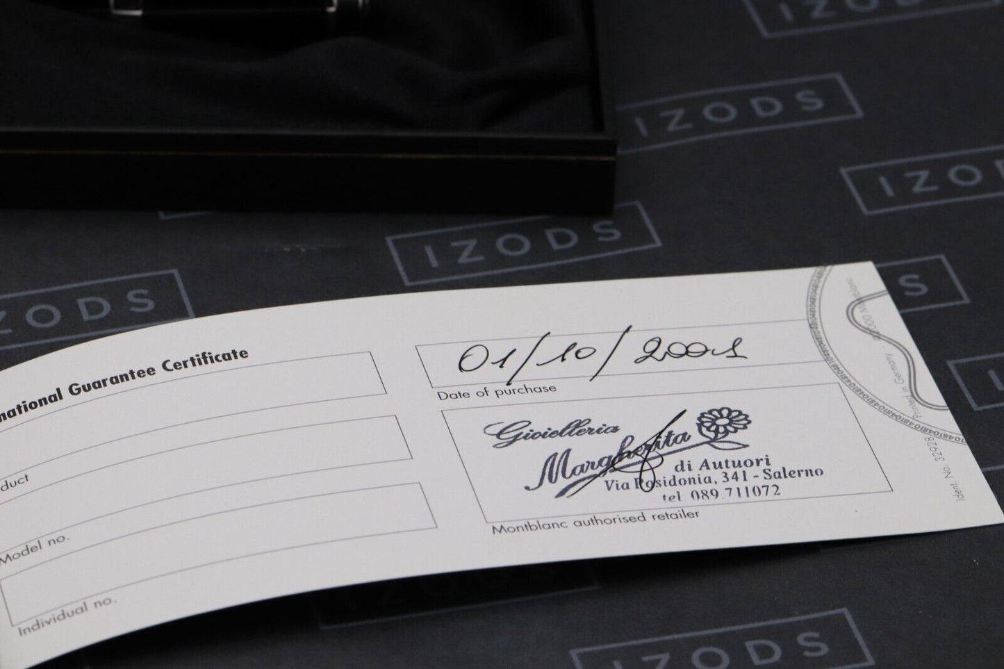 Montblanc Boheme Noir Fountain Pen - UNUSED image 9