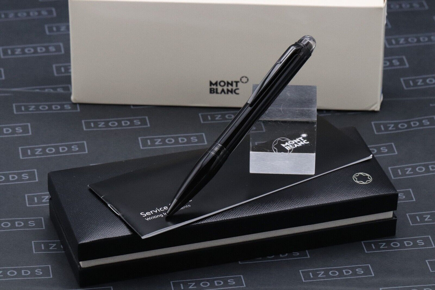 Montblanc Starwalker Black Cosmos Ballpoint Pen image 0