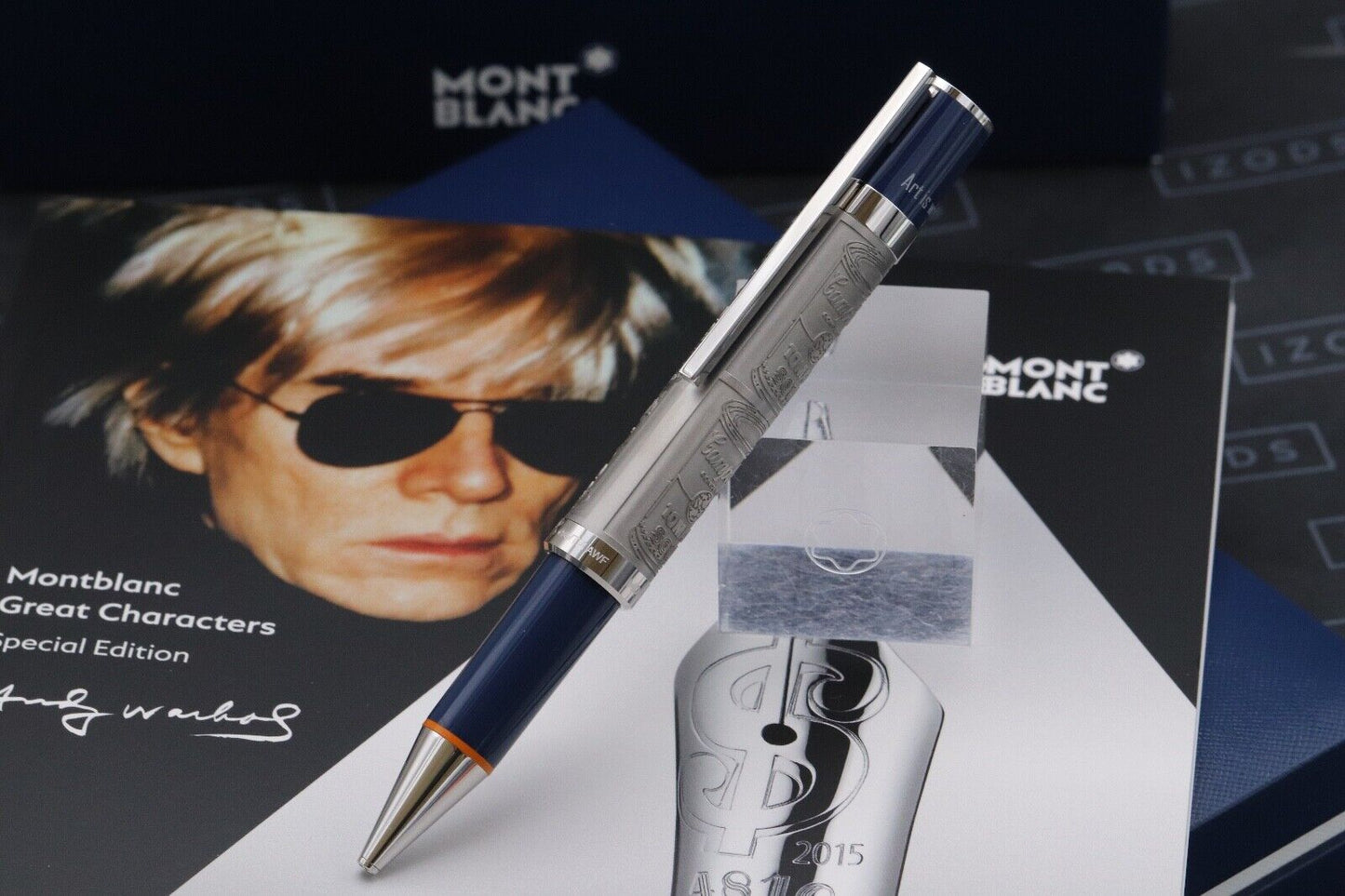 Montblanc Great Characters Andy Warhol Special Edition Ballpoint Pen - UNUSED image 1