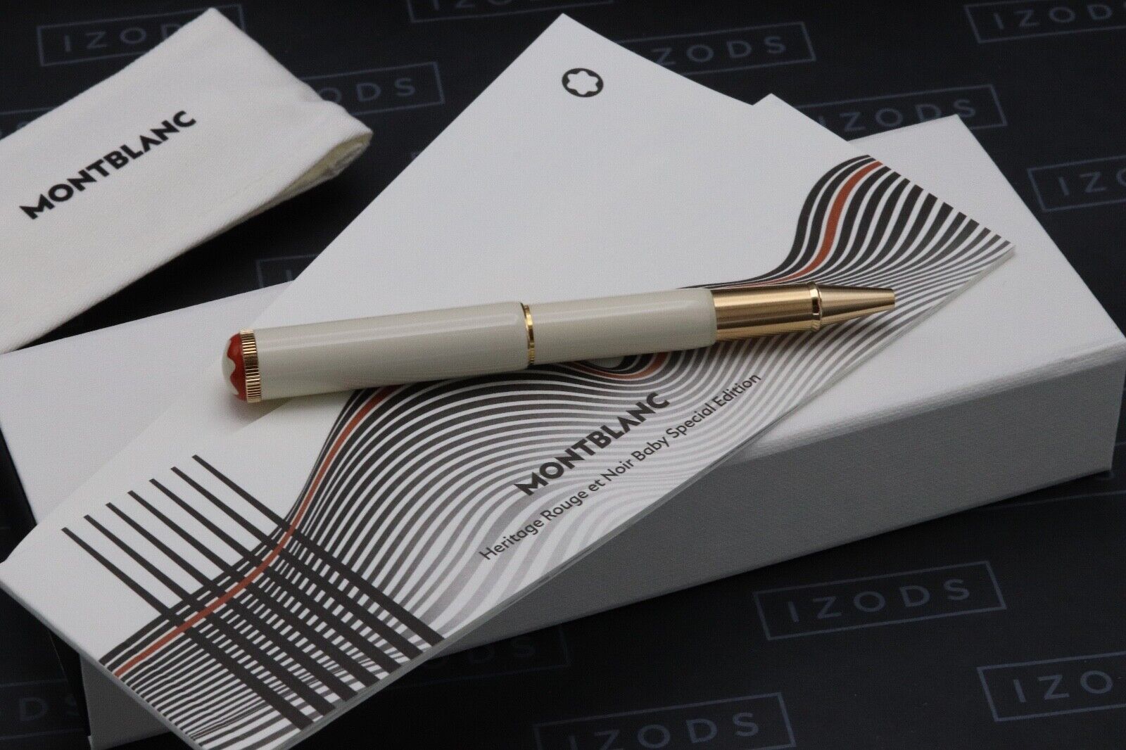 Montblanc Heritage Rouge et Noir Baby Ivory-Coloured Rollerball Pen - UNUSED image 3