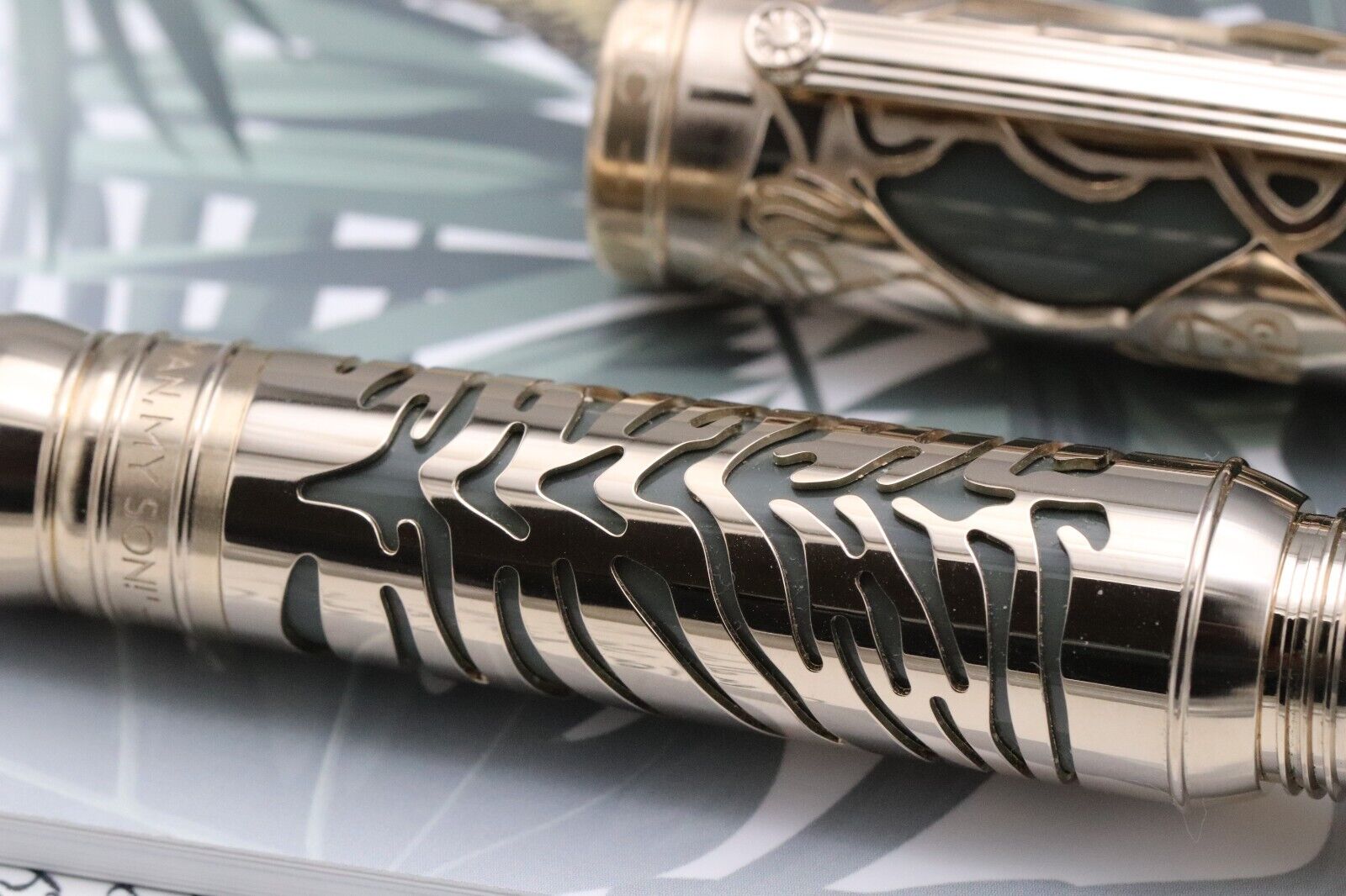 Montblanc Writers Edition Rudyard Kipling 1895 Tribute to 'IF' Fountain Pen image 3