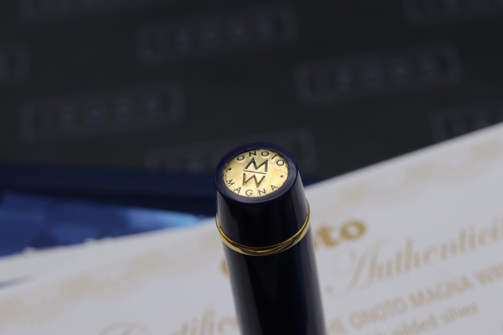 Onoto The Magna Writer Ultramarine Limited Edition Fountain Pen image 5