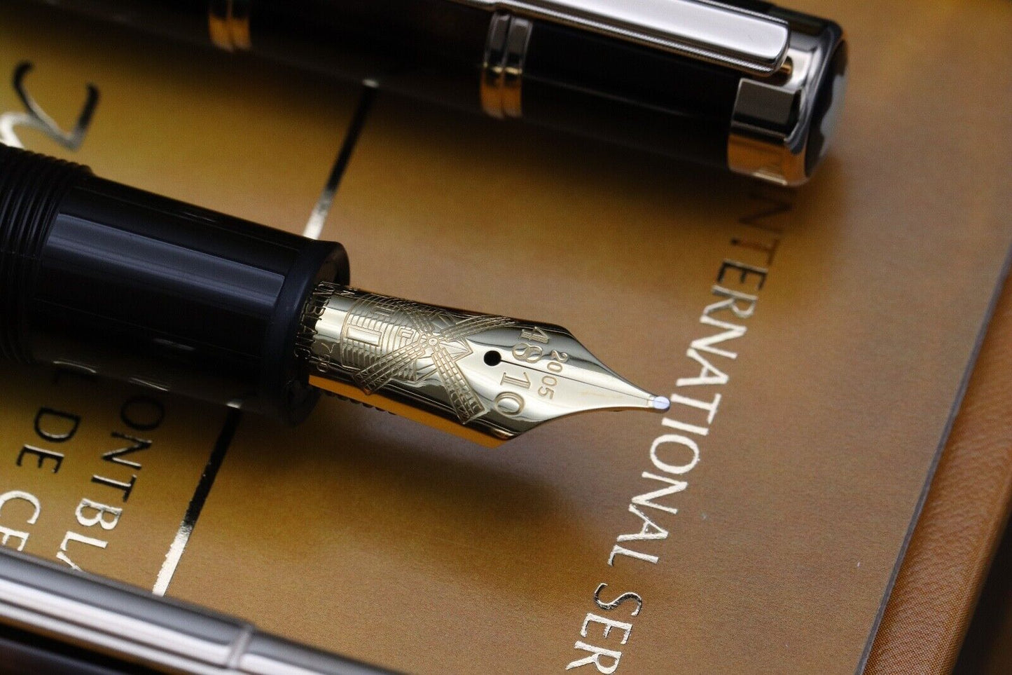 Montblanc Writers Edition Miguel de Cervantes FP, MP, BP Set - UNUSED image 2