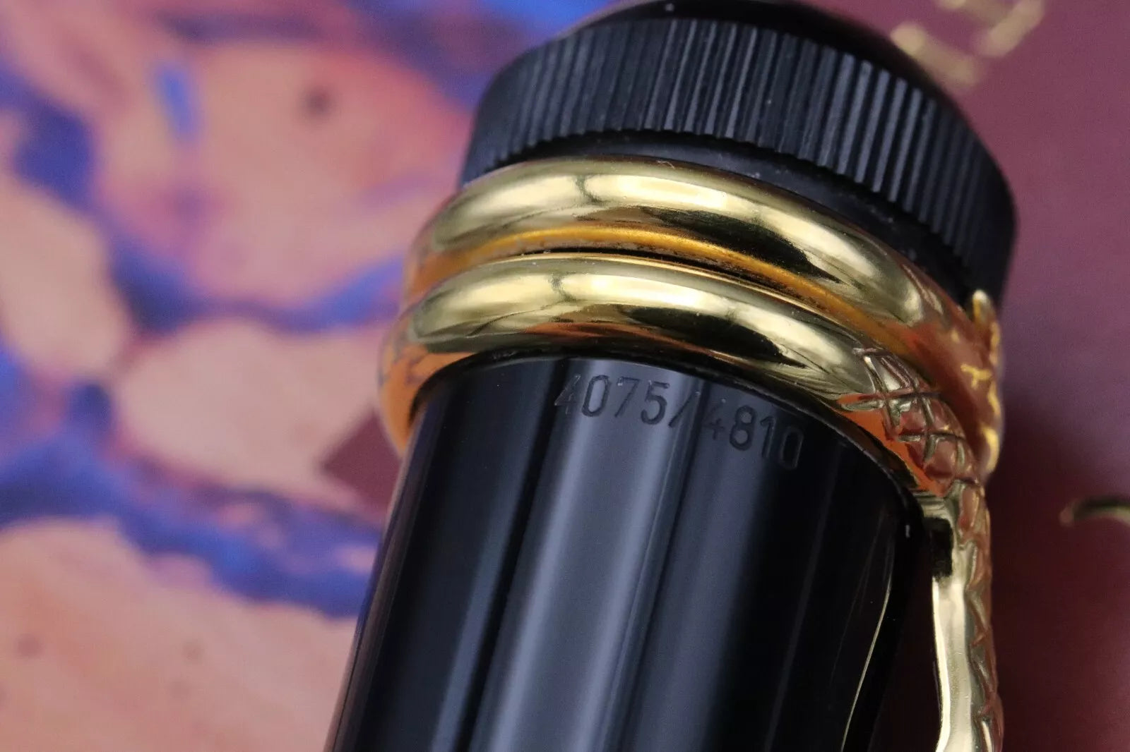 Montblanc Writers Edition Agatha Christie Vermeil Fountain Pen - DIPPED image 7
