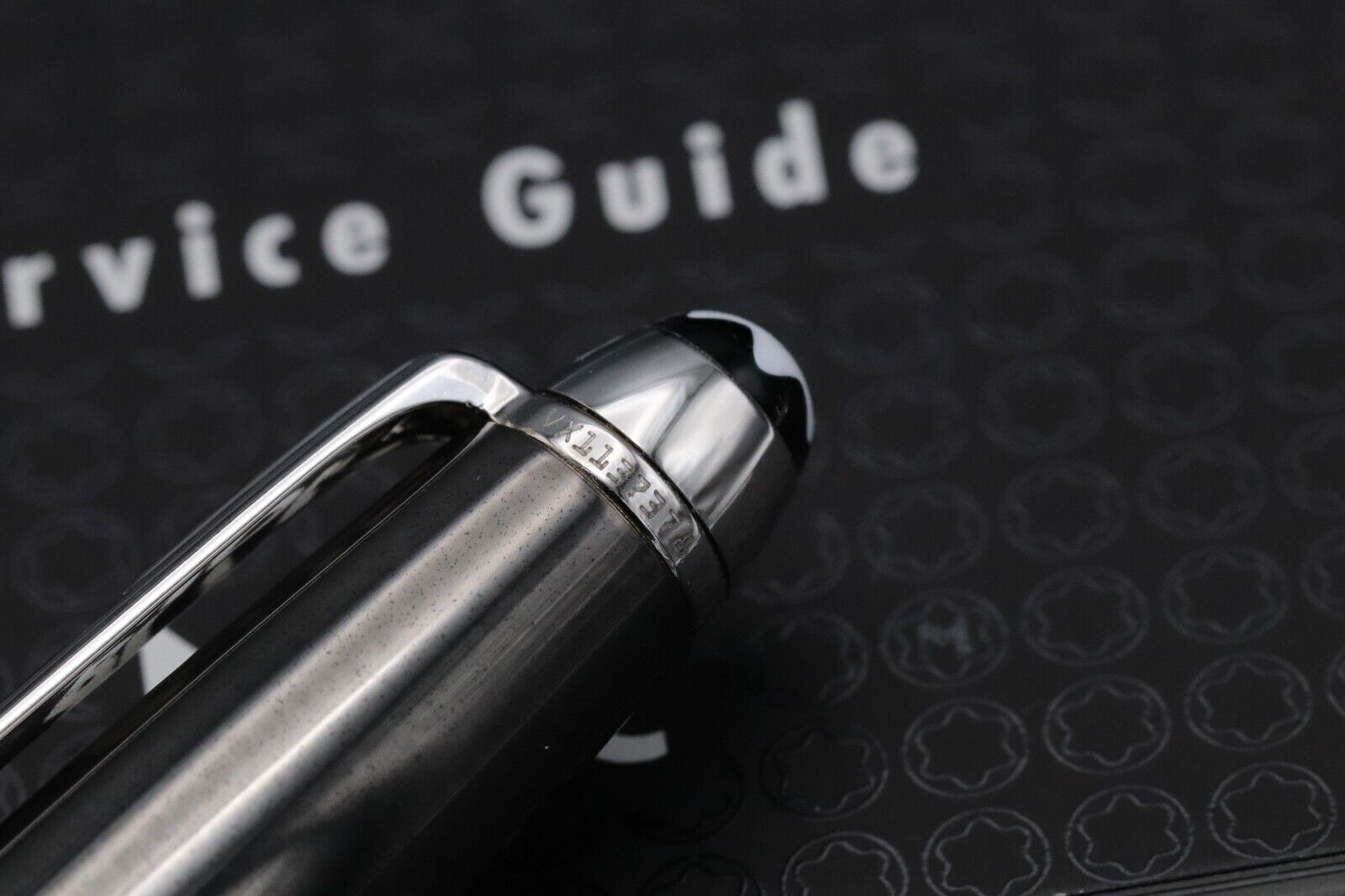 Montblanc Meisterstuck 144 Classique Hematite Solitaire Fountain Pen - UNUSED image 7