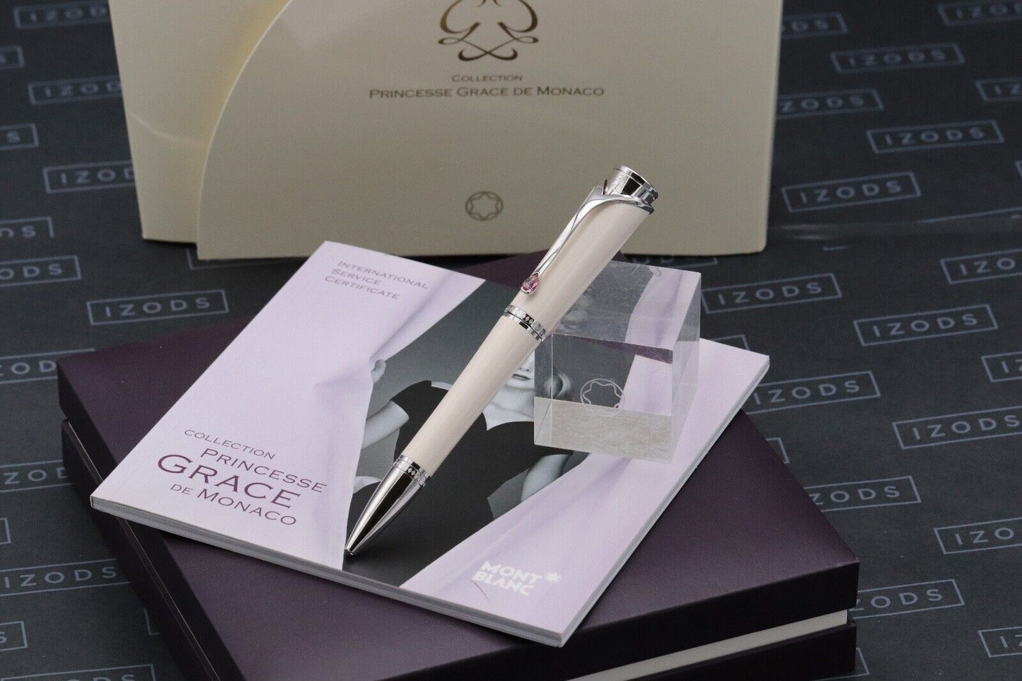 Montblanc Princesse Grace de Monaco Ivory-Resin Ballpoint Pen image 0