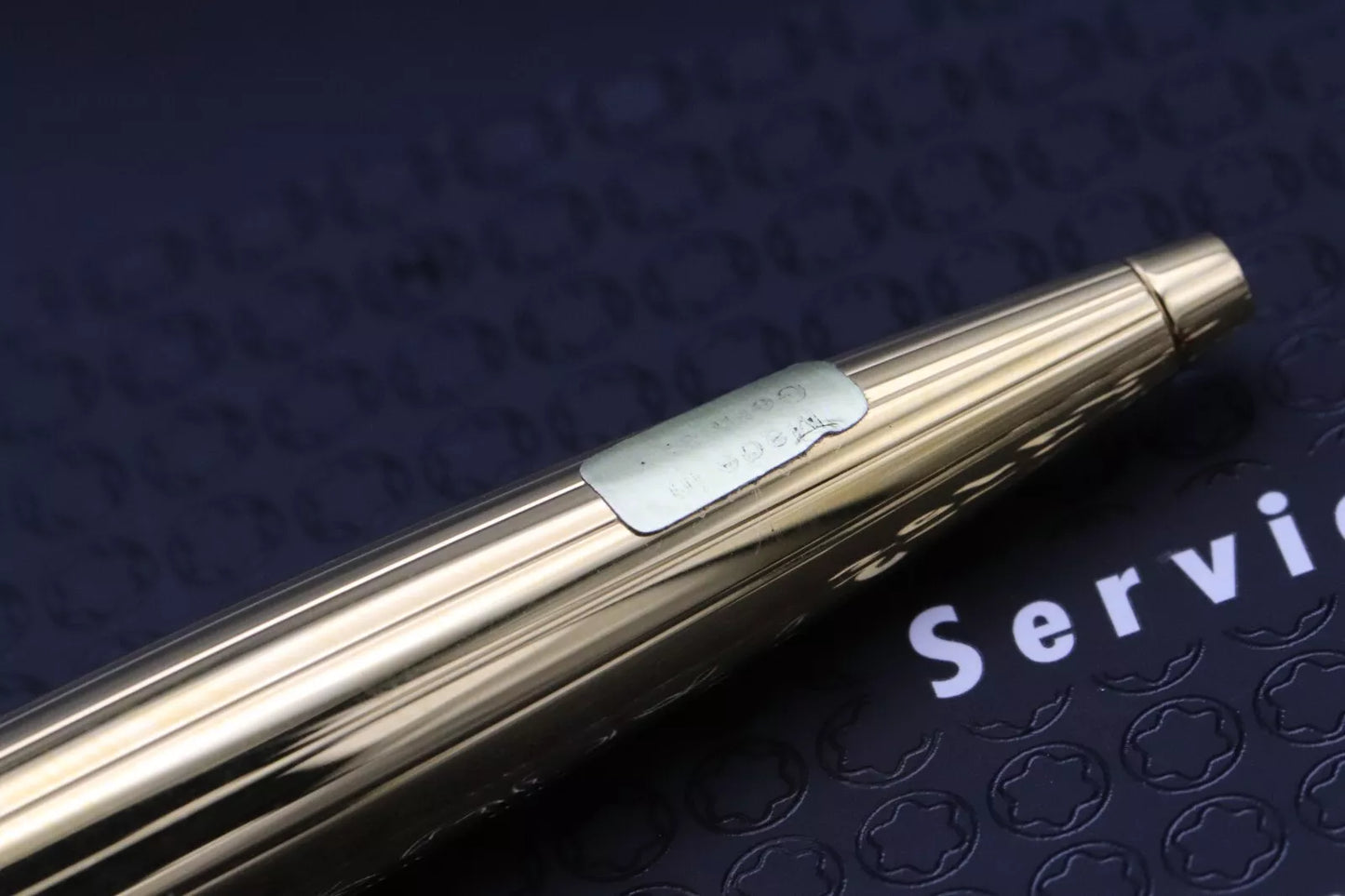 Montblanc Meisterstuck 164 Classique Ramses II Vermeil Ballpoint Pen image 8