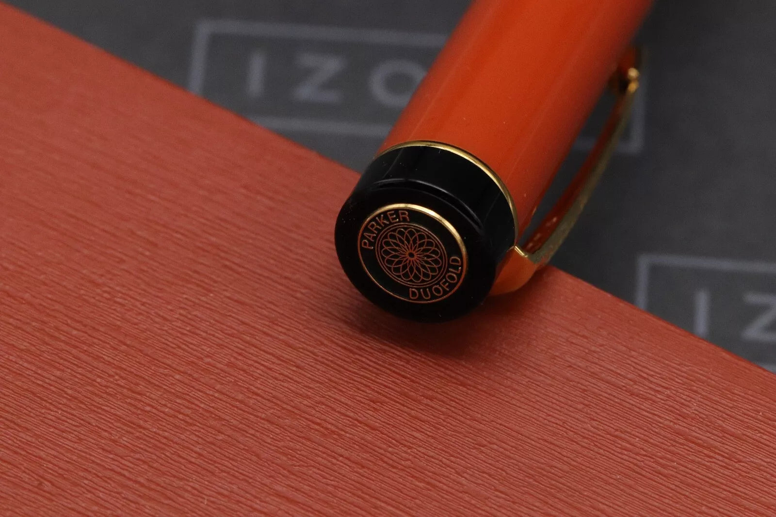 Parker Duofold International Orange Fountain Pen - Michael Masuyama IF Nib image 5