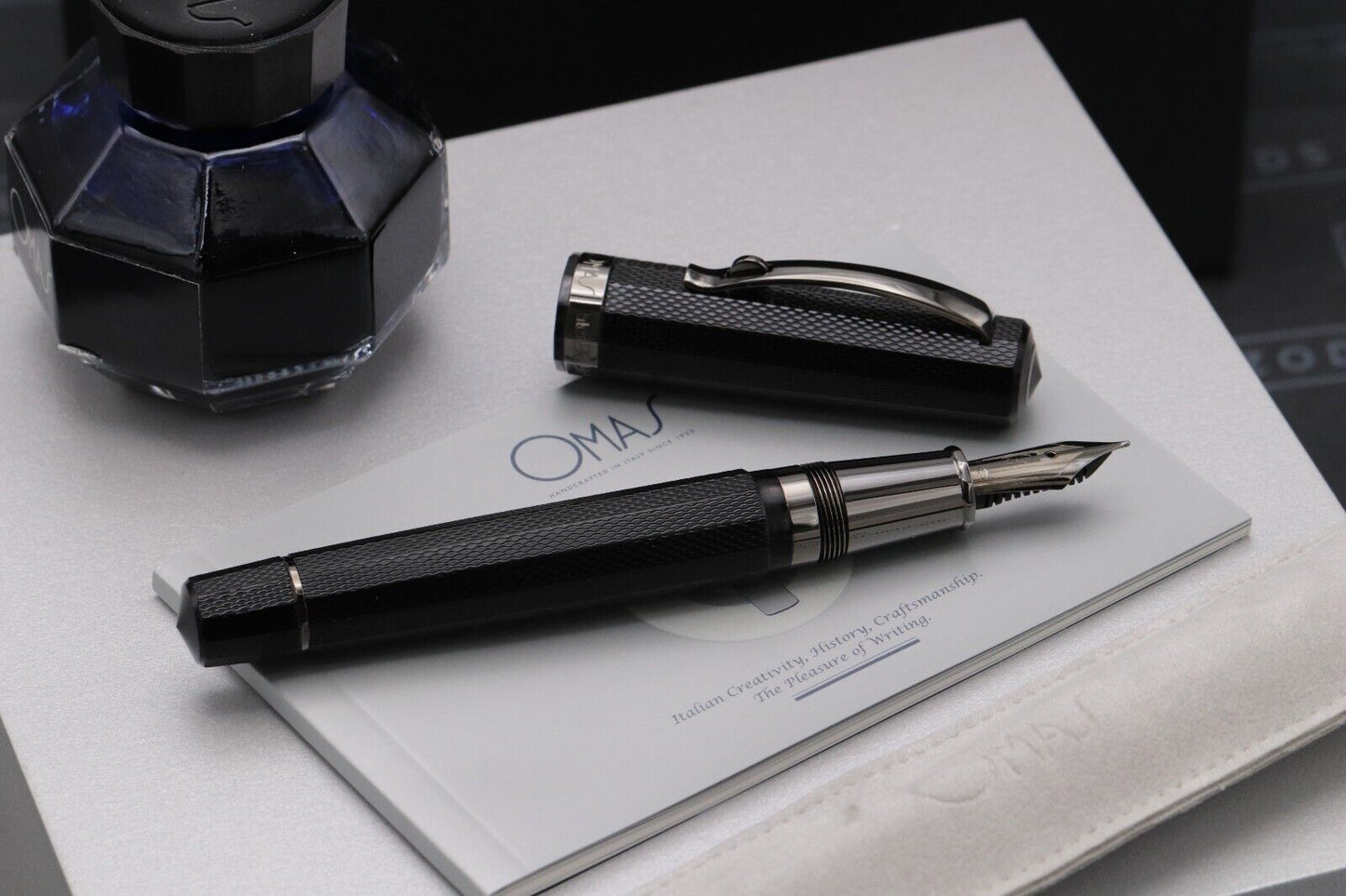 Omas Grand Paragon Noir Fountain Pen image 1