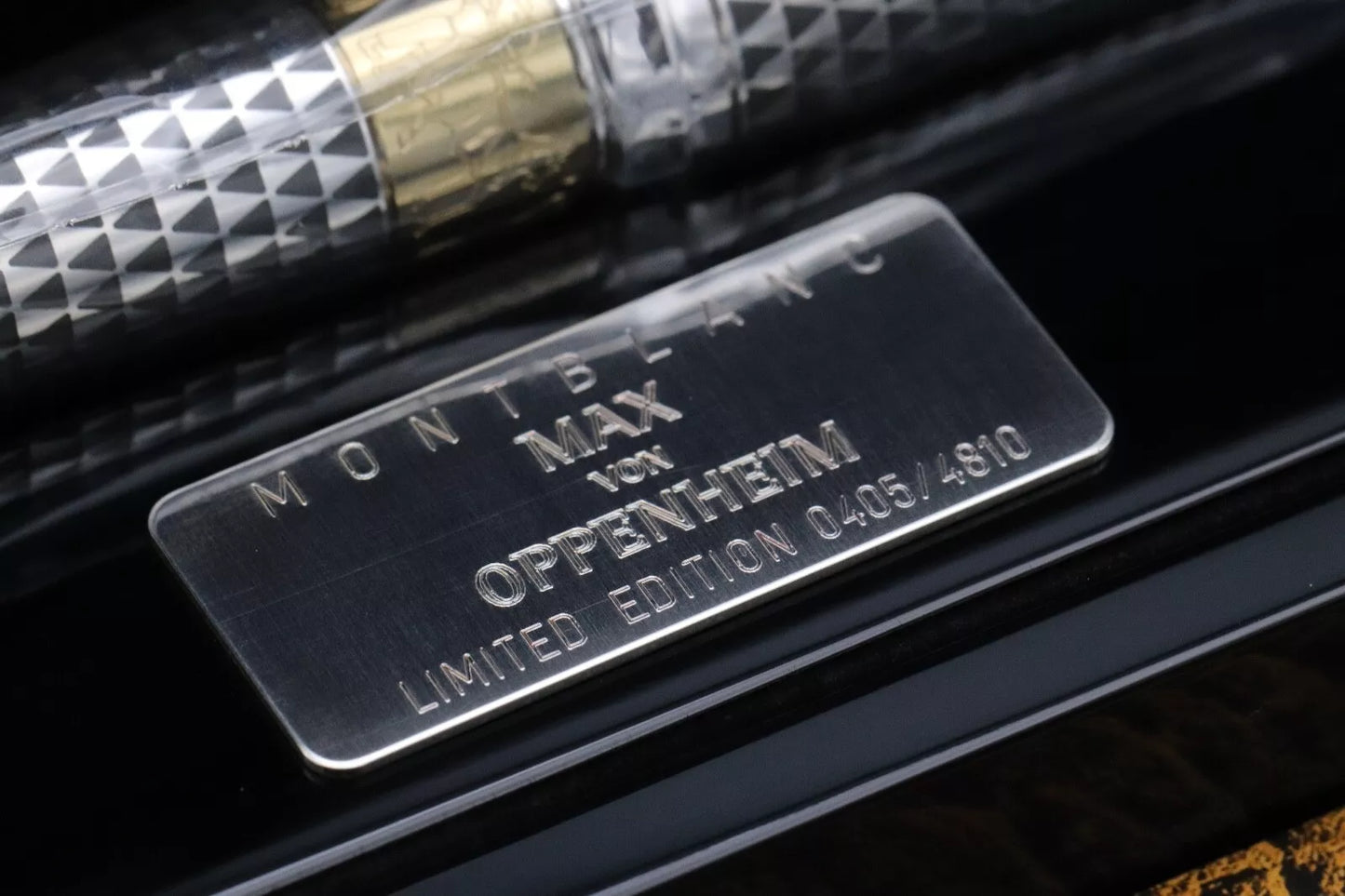 Montblanc Patron Of Art Max von Oppenheim 4810 Fountain Pen - NEVER INKED image 9