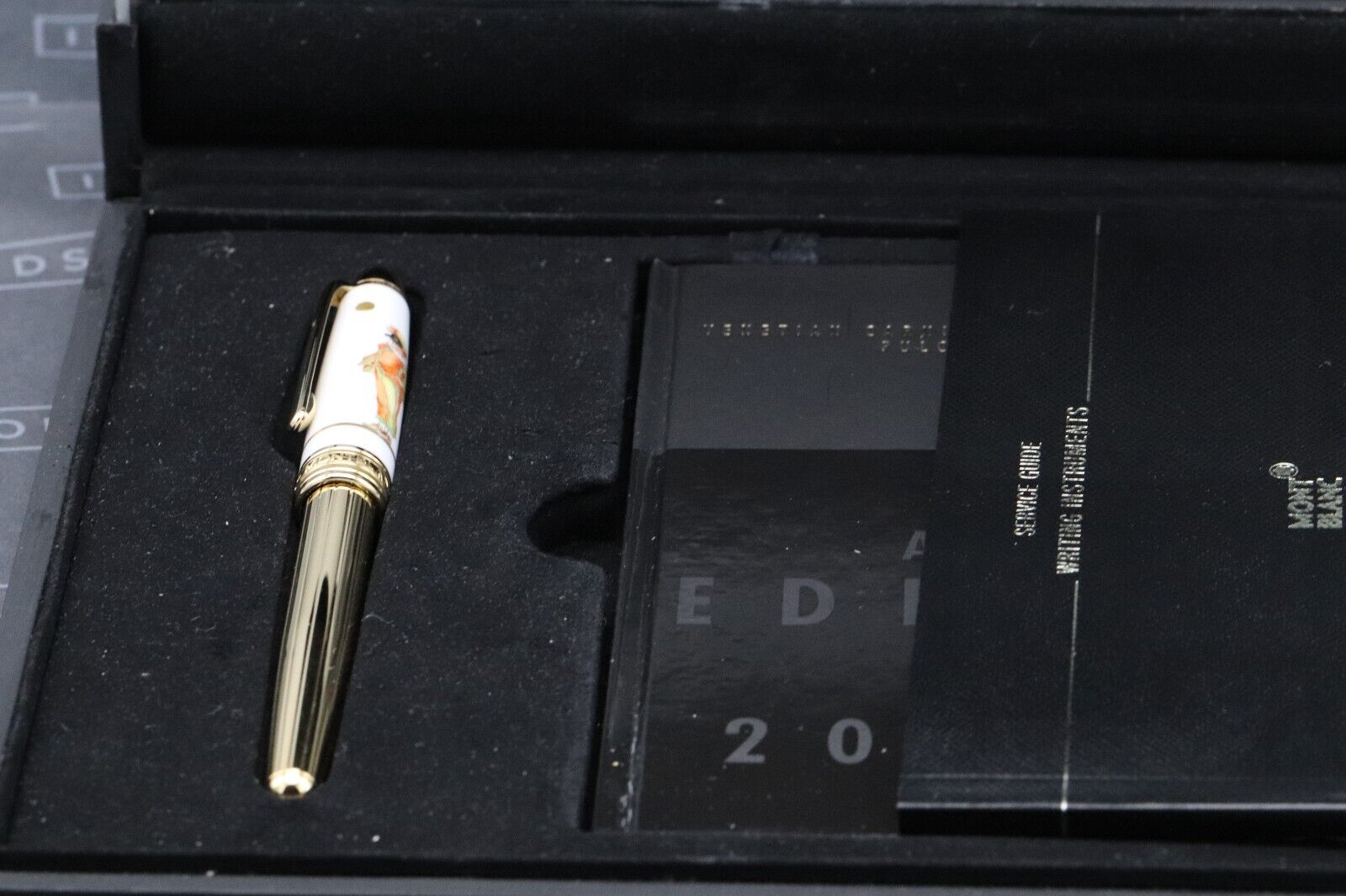 Montblanc Meisterstuck Classique Ann Edition 2007 Pulcinella Fountain Pen UNUSED image 9