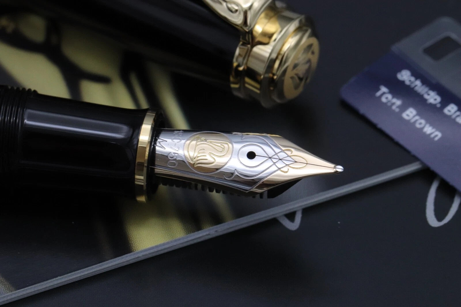 Pelikan Souveran M800 Tortoiseshell Brown SE Fountain Pen – NEVER INKED image 7