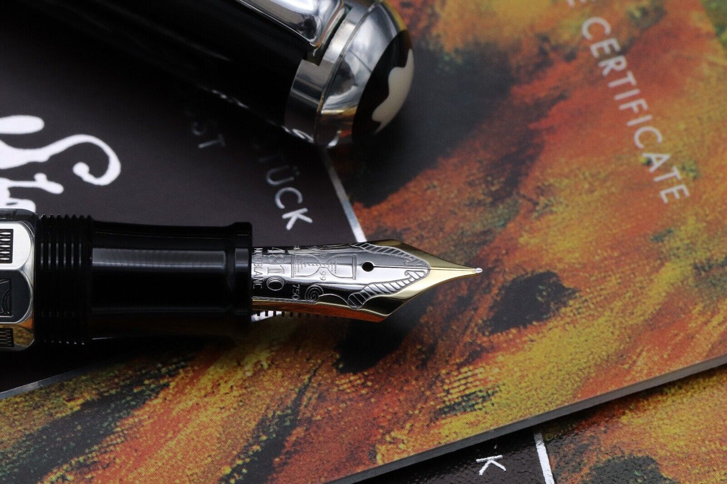 Montblanc Writers Edition Marcel Proust Fountain Pen - Fine Nib image 2