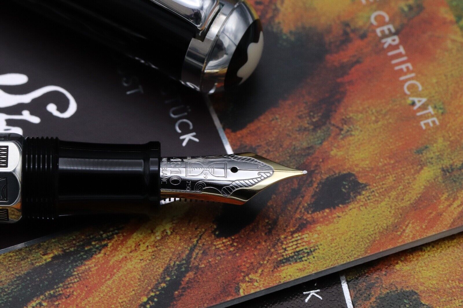 Montblanc Writers Edition Marcel Proust Fountain Pen - Fine Nib image 2