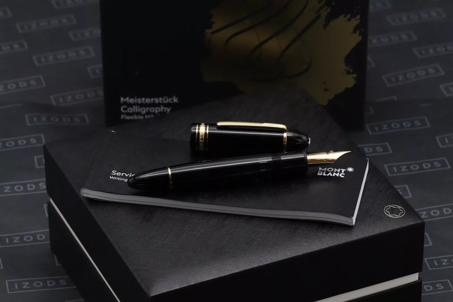 Montblanc Meisterstuck 149 Calligraphy Flex Fountain Pen image 0