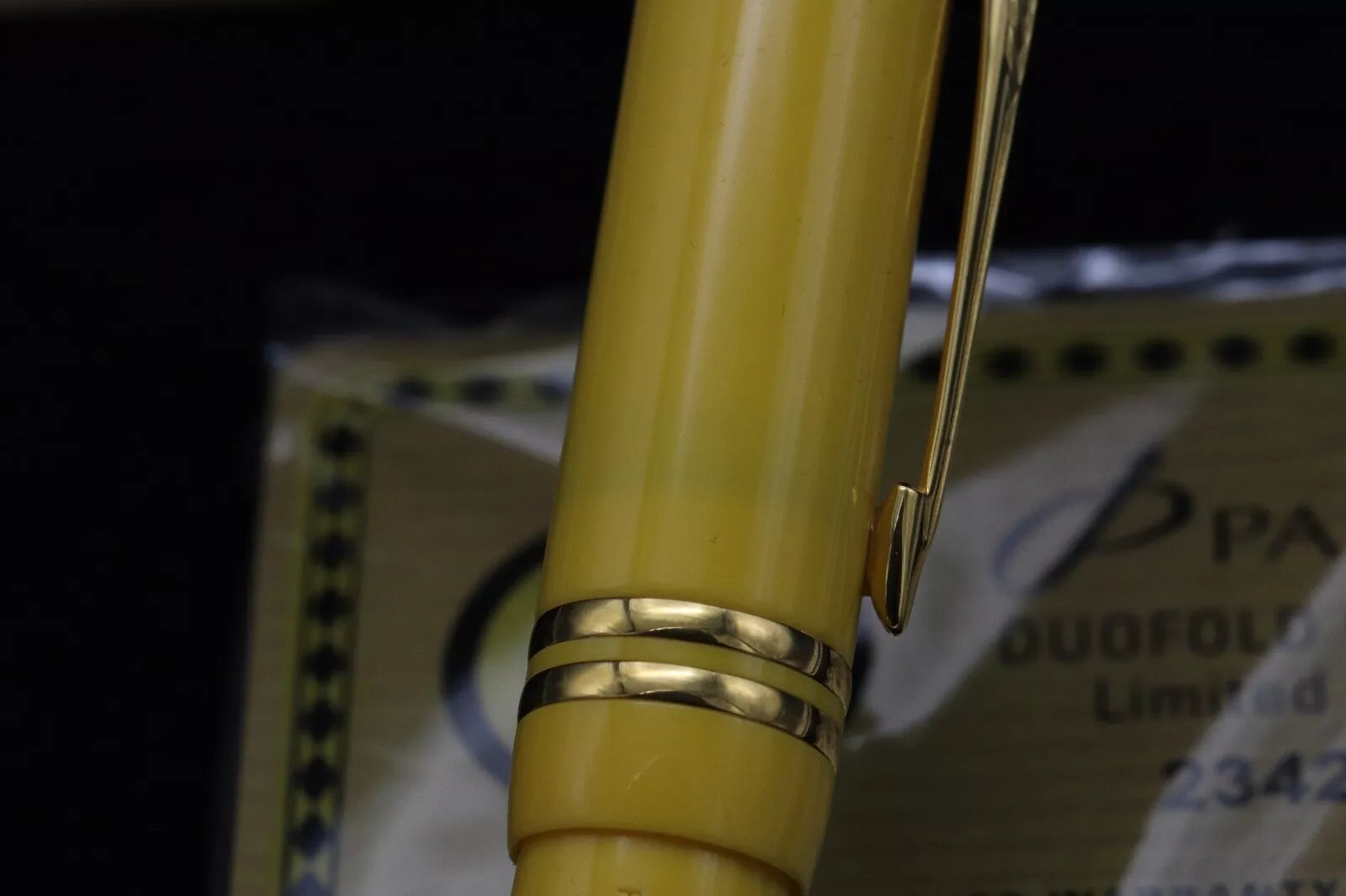 Parker Duofold Centennial Cloisonne Limited Edition Fountain Pen image 7