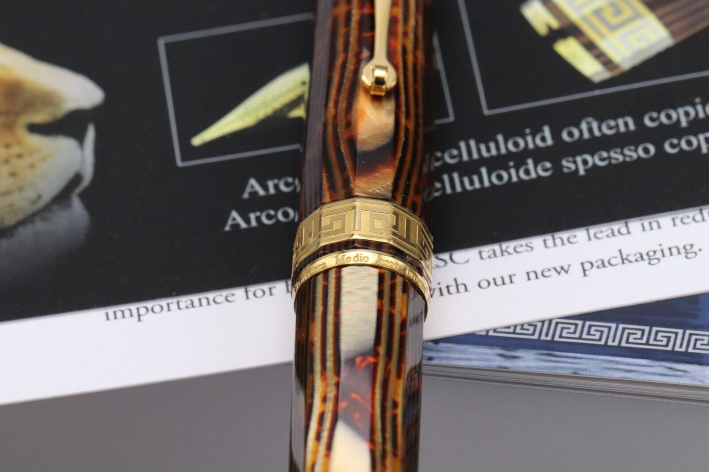 ASC Gladiatore Medio Arco Bronze Fountain Pen image 5