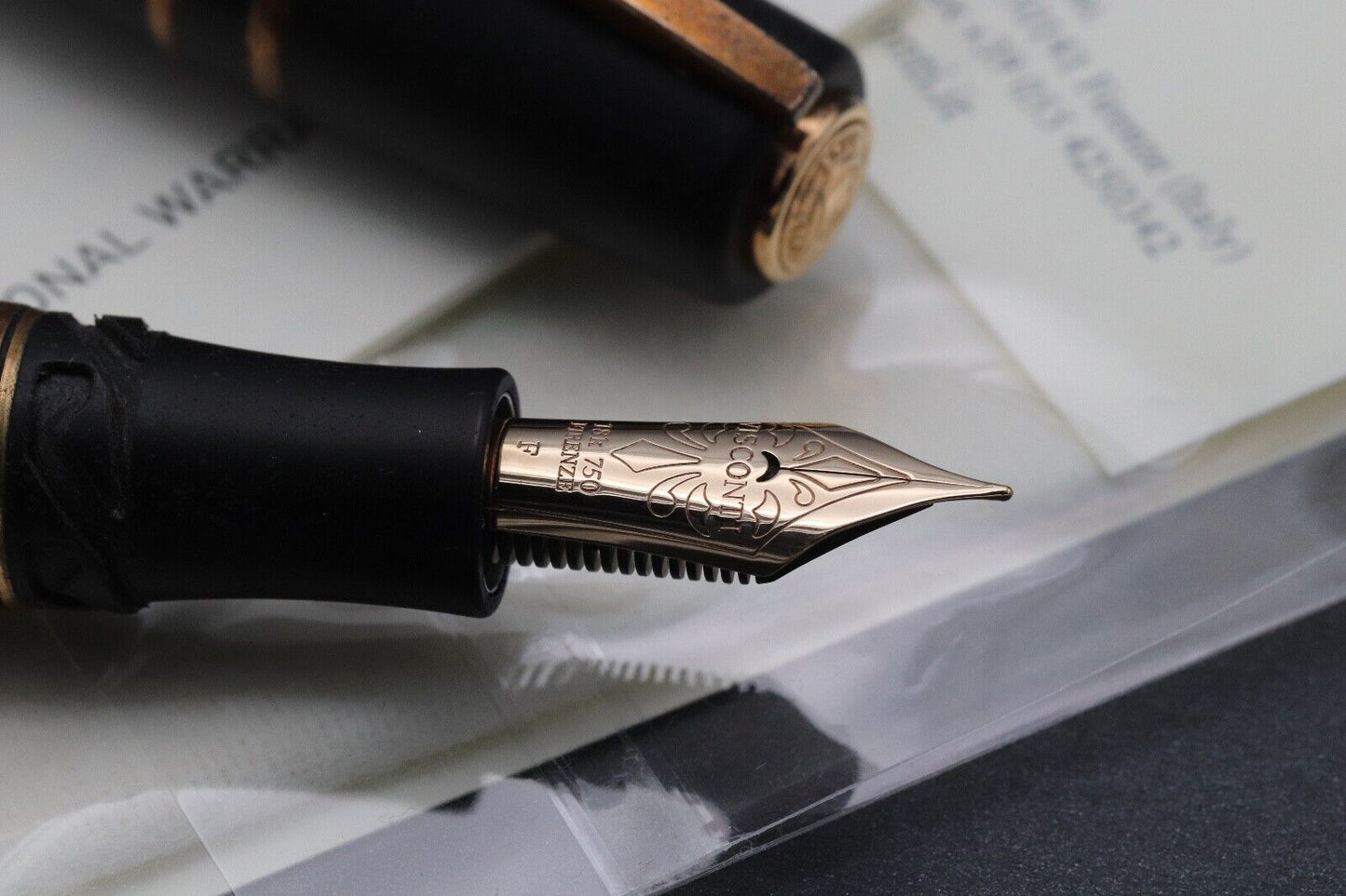 Visconti Homo Sapiens Bronze Age Fountain Pen - 18k Fine image 2