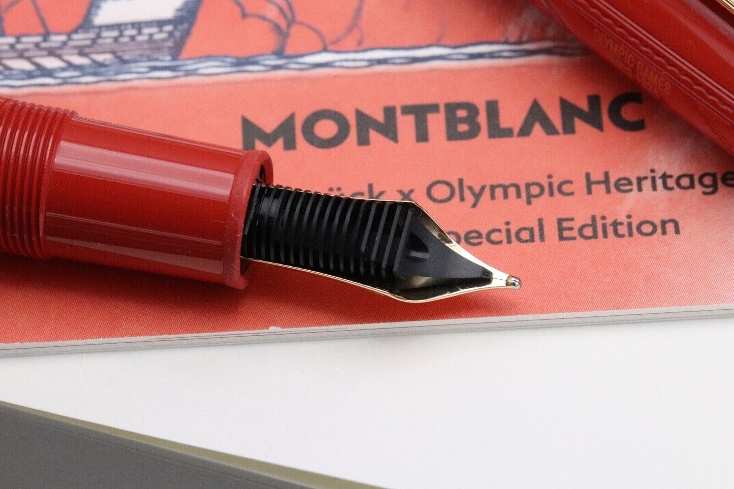 Montblanc Meisterstück x Paris Olympics 1924 LeGrand Fountain Pen - UNUSED image 4