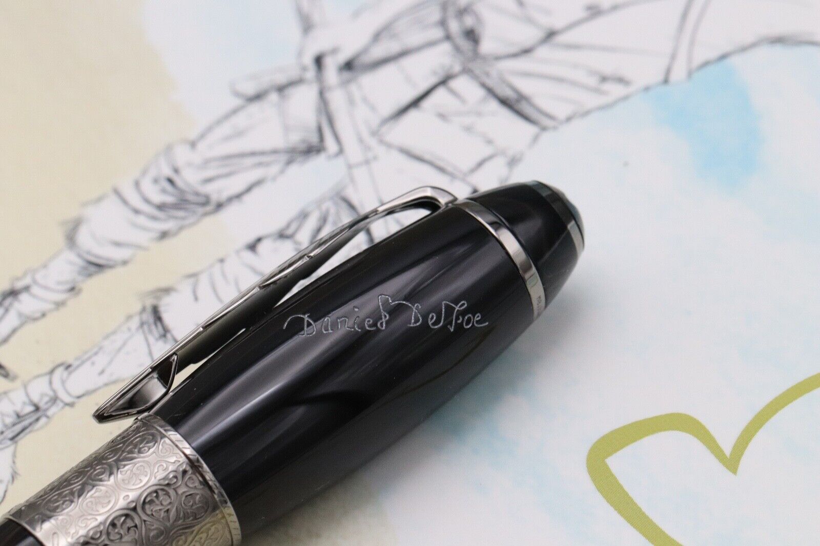 Montblanc Writers Edition Daniel Defoe Rollerball Pen image 5