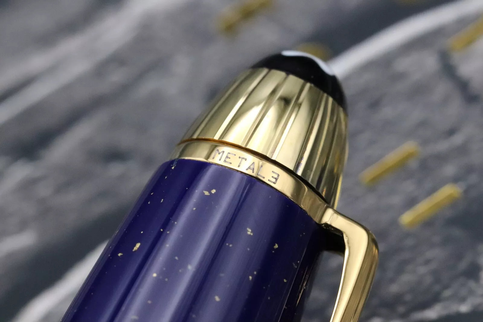 Montblanc Meisterstuck 146 LeGrand Ramses II Vermeil Fountain Pen - DIPPED image 6