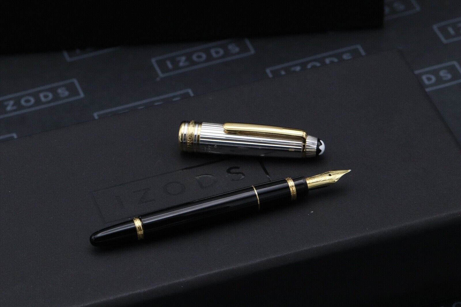 Montblanc Meisterstück 114 Mozart Pinstripe Doue Fountain Pen – IZODS