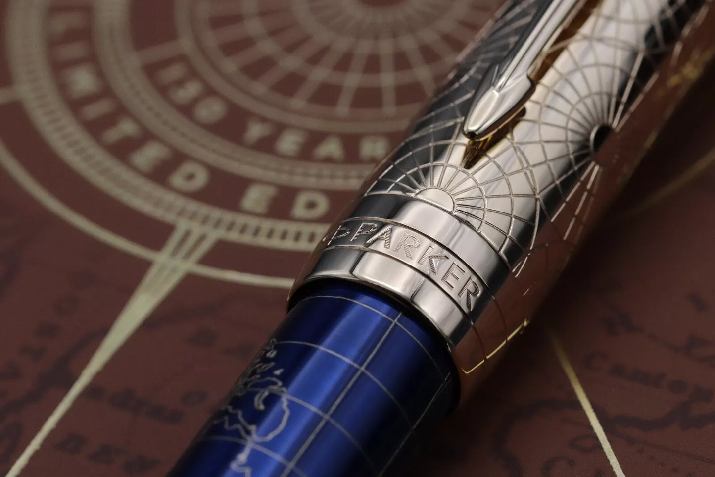 Parker Duofold 130th Craft of Travelling Limited Edition Fountain Pen image 6