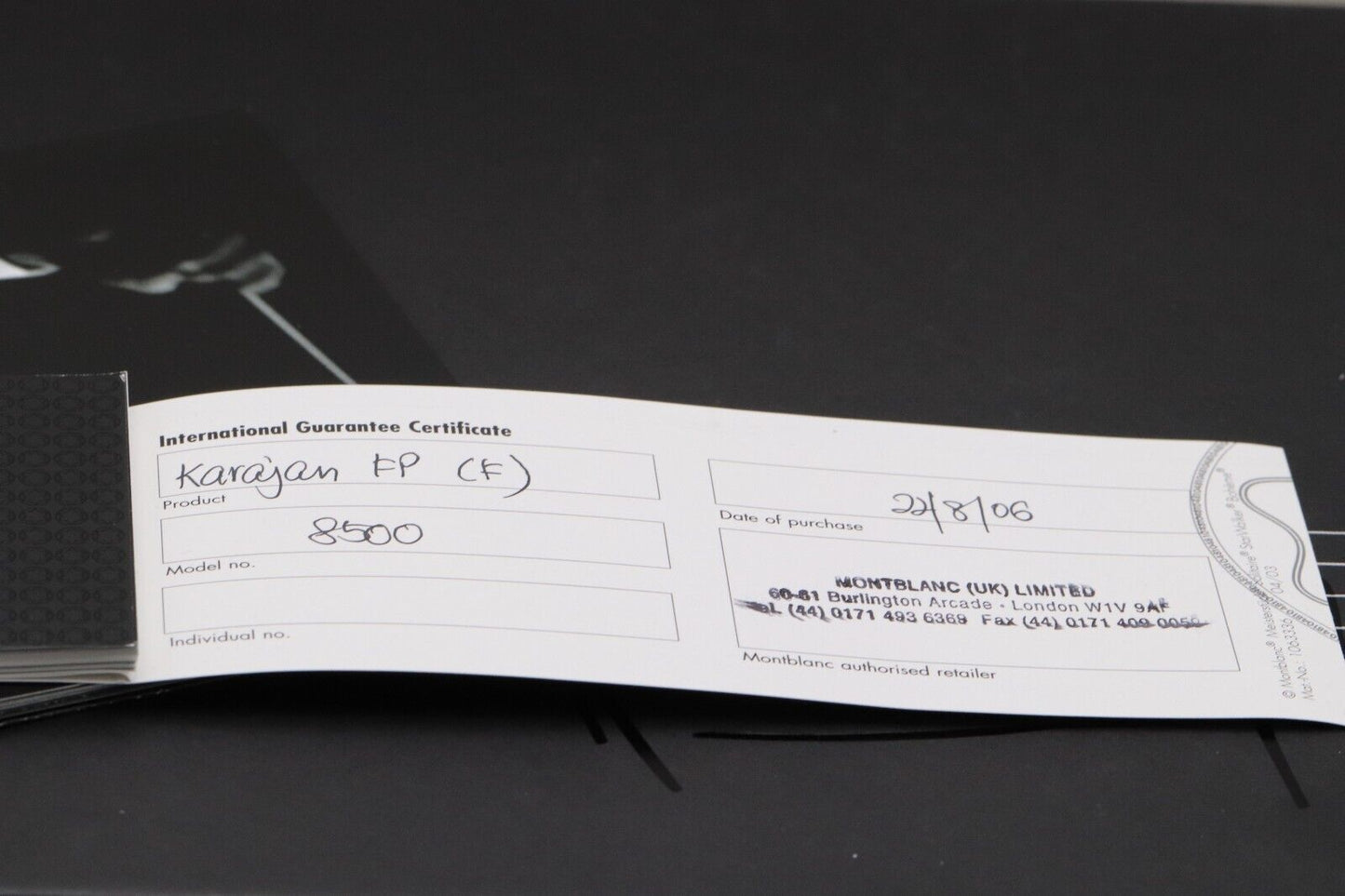 Montblanc Donation Series Herbert von Karajan Fountain Pen image 5