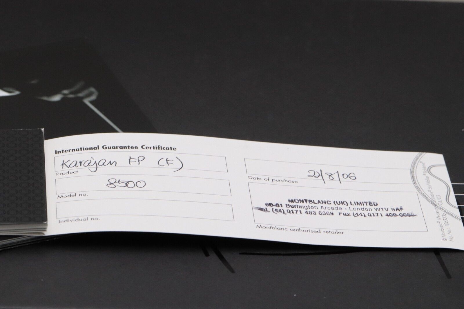 Montblanc Donation Series Herbert von Karajan Fountain Pen image 5