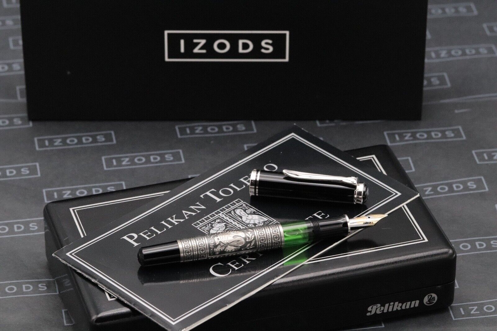 Pelikan Souveran M710 Toledo Fountain Pen - UNUSED - Broad PF Nib image 0