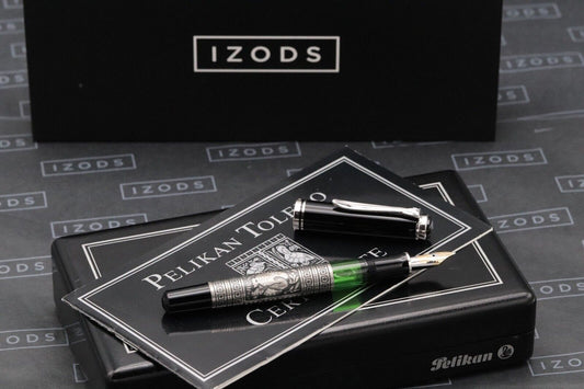 Pelikan Souveran M710 Toledo Fountain Pen - UNUSED - Broad PF Nib image 0